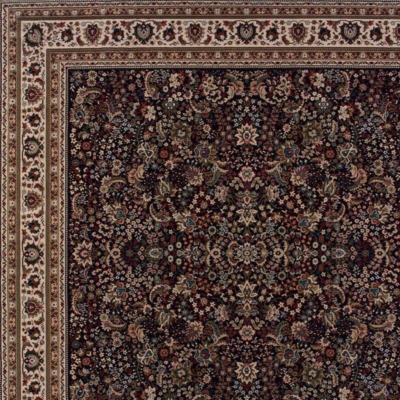 HomeRoots Oriental Traditional Square Area Rug - 94.49 in. x 94.49 in. x 0.43 in.