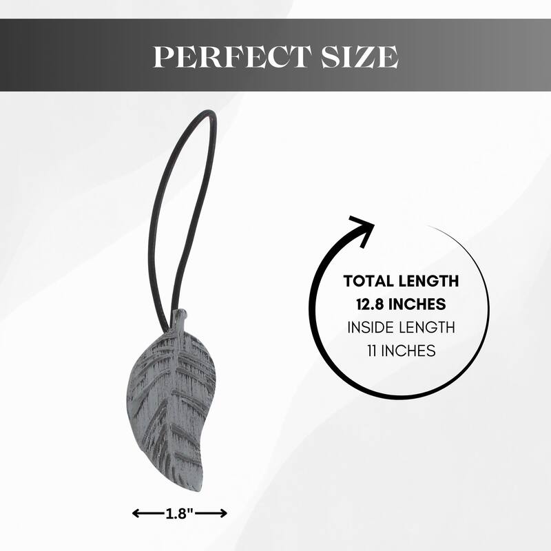 Wooden Leave Tieback With Magnet Sonora Small Size - 1 Tieback