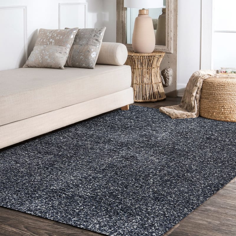 JONATHAN Y Modern Shag Plush Area Rug