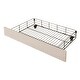 preview thumbnail 68 of 66, Queen/Full Upholstered Platform Bed with LED Lights & 4 Drawers