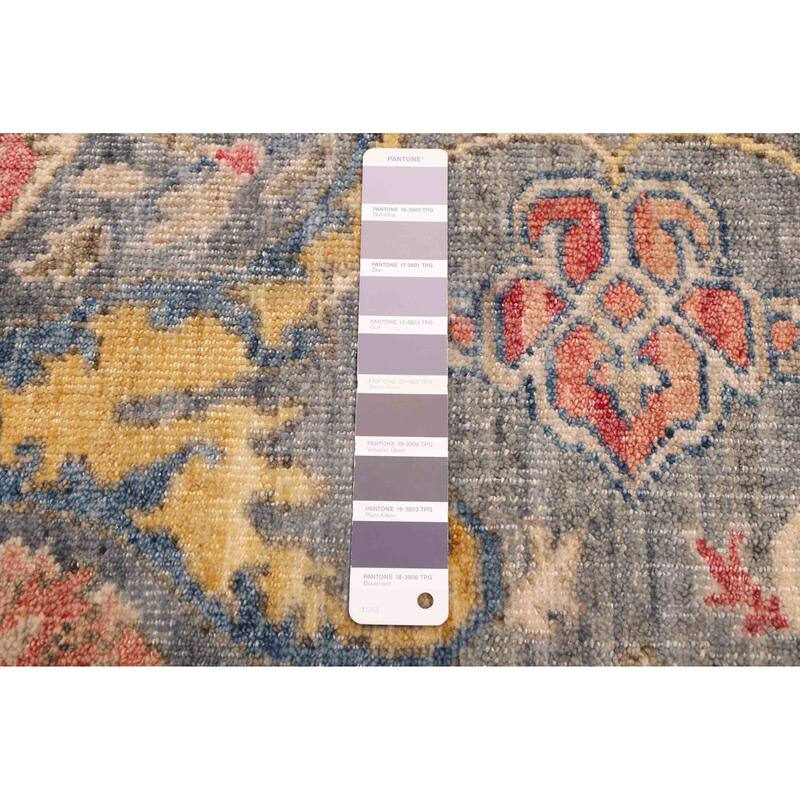 ECARPETGALLERY Hand-knotted Heritage Dark Grey Wool Rug - 3'1 x 5'1