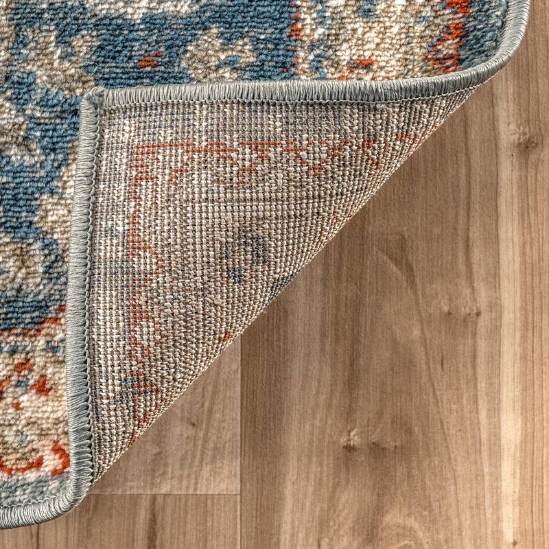 Nuloom Charlotte Faded Medallion Area Rug
