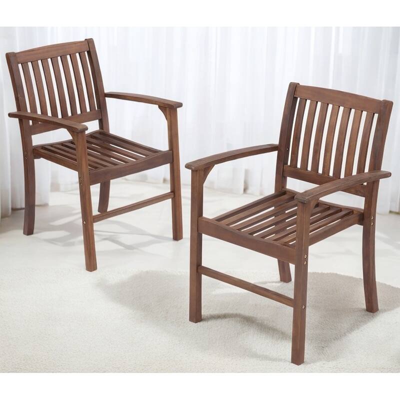 Patio Dining Chair Set of 2