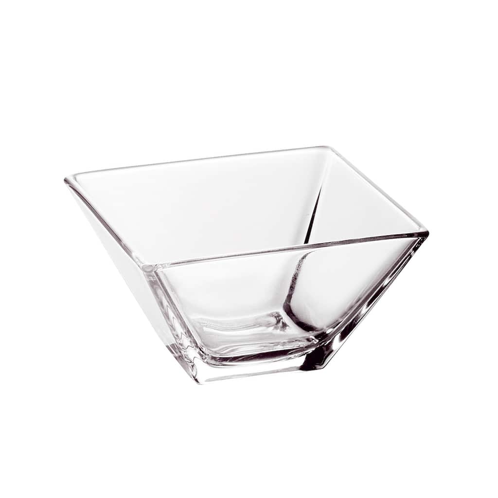 Majestic Gifts inc. European Glass Bowl-Square Dessert- Set/6-3" D - 3