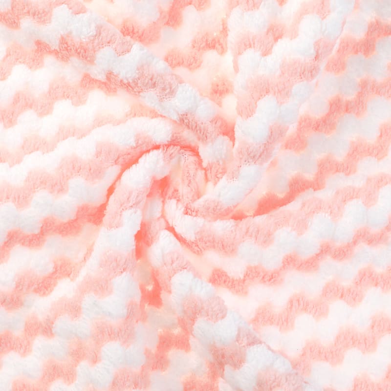 Microfiber Cleaning Cloth, 12 Pack Highly Absorbent Lint Free Rags Reusable and Washable Cleaning Towels - Pink 10" x 10"