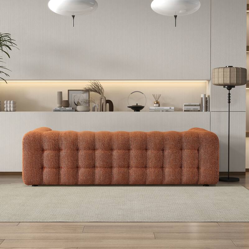Marseille Luxury Modern Chesterfield French Boucle Couch