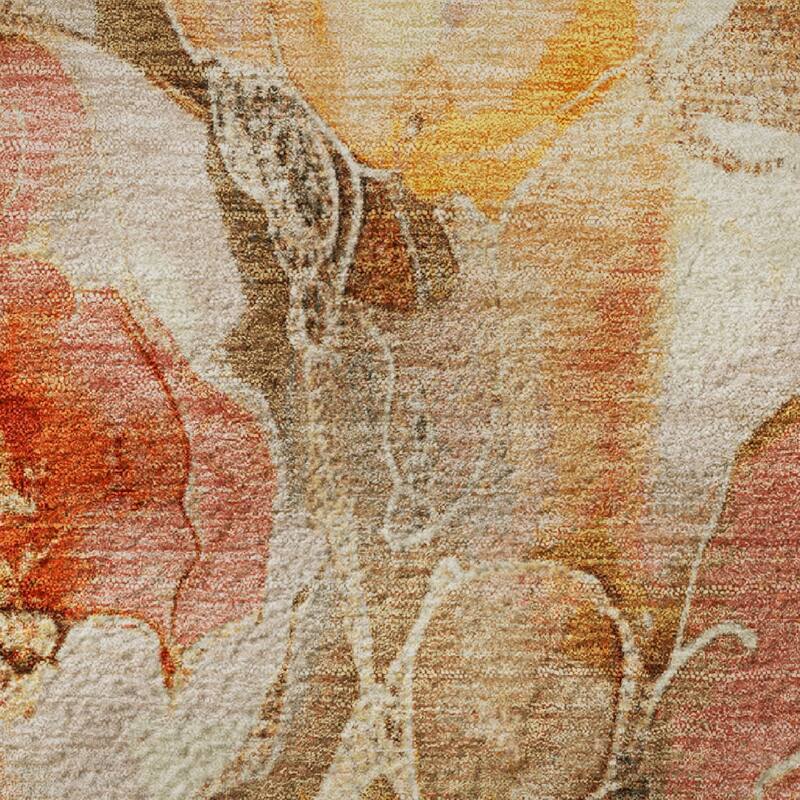 Premium Washable Super Soft Modern Floral Mayfield Rug