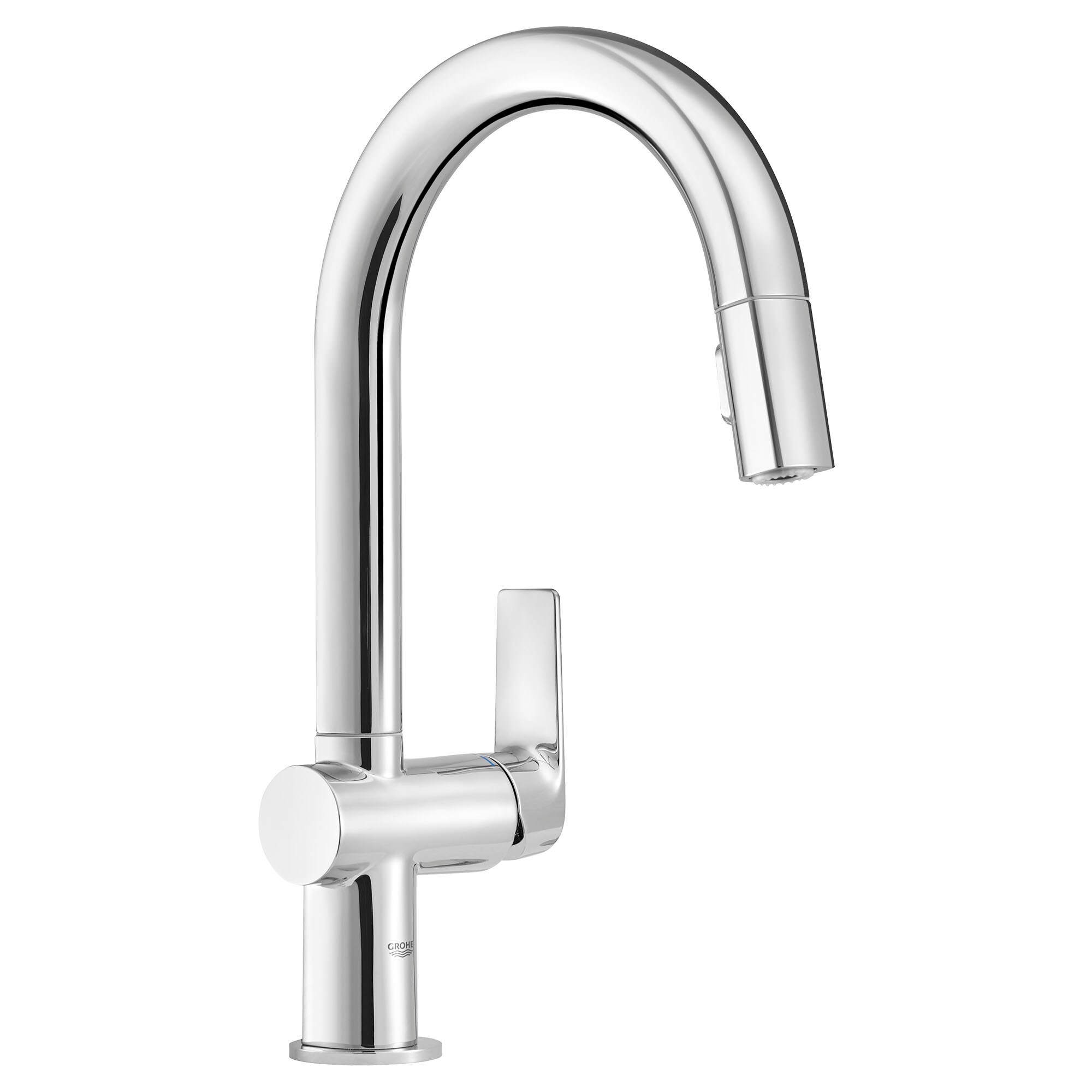 Shop Grohe 30 378 Defined 1 75 Gpm Single Hole Pull Down Bar