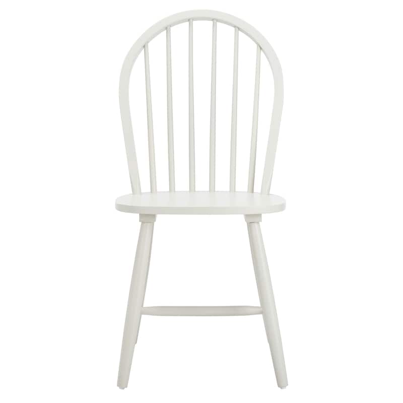 SAFAVIEH Delcie Spindle Oval Back Dining Chair (Set of 2) - 17.9" x 19.7" x 37" - 18Wx20Dx37H