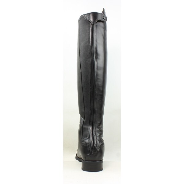 mens black riding boots