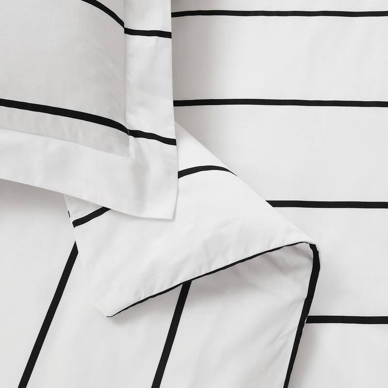 Brooklyn Loom Hayward Stripe 3 Piece Comforter Set