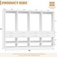 preview thumbnail 16 of 30, 25'' W Freestanding Closet System with 2 Wooden Drawers and Adjustable Shoes Rack and Hanging Rod,Walk-in Closet Organizer