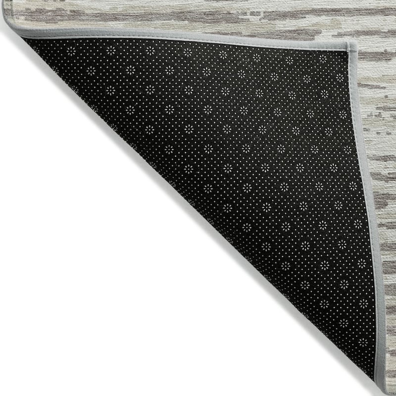 HomeRoots Striped Transitional Rectangle Outdoor Rug