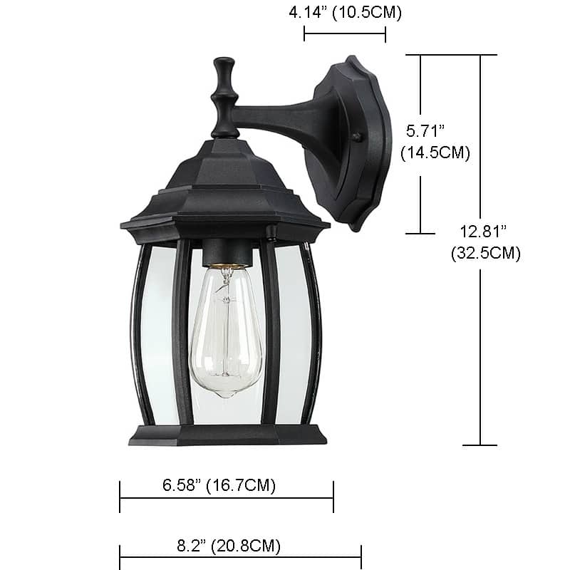 1- Light Outdoor wall Light