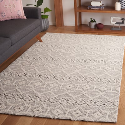 SAFAVIEH Handmade Marbella Vladiana Boho Geometric Wool & Viscose
