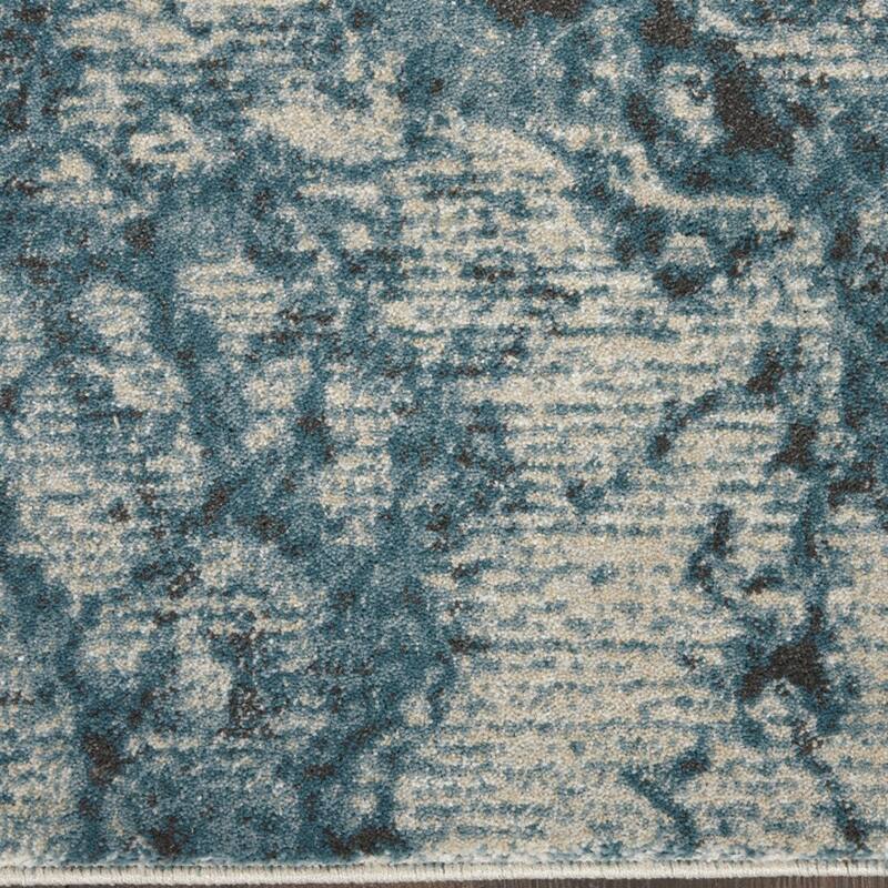 Fira Abstract Modern Non Skid Stain Resistant Area Rug By HomeRoots