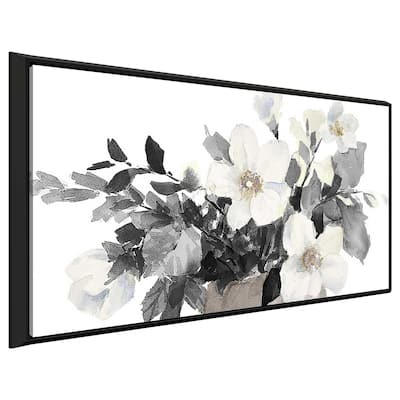 "Neutral Anemones" Print on Floating Canvas