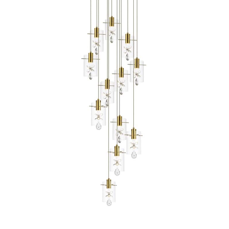 Helene 12-Lights Pendant - N/A