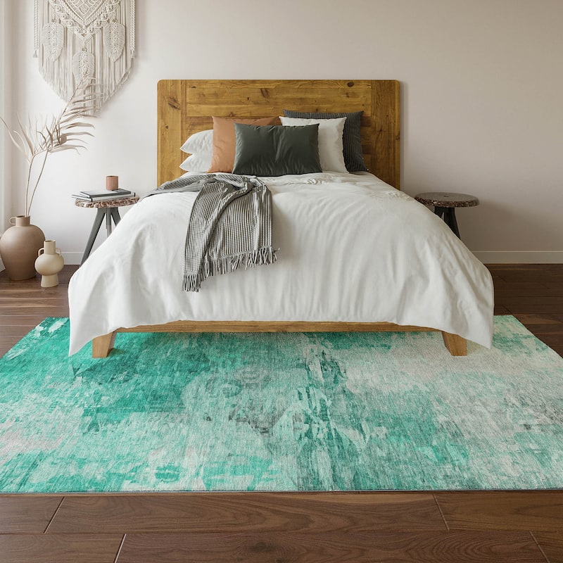Premium Washable Super Soft Watercolor Mayfield Rug