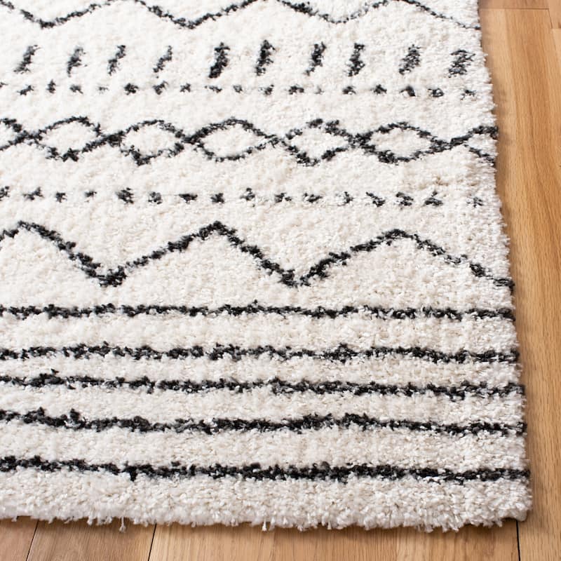 SAFAVIEH Arizona Lotta Shag Moroccan Boho 1.6-inch Rug