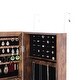 preview thumbnail 3 of 4, 43.3 inches. Antique grey MDF Jewelry storage box mirror cabinet