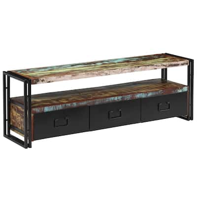 vidaXL TV Stand TV Console Sideboard TV Unit Home Media Unit Cupboard Cabinet - 47.2"x11.8"x15.7"
