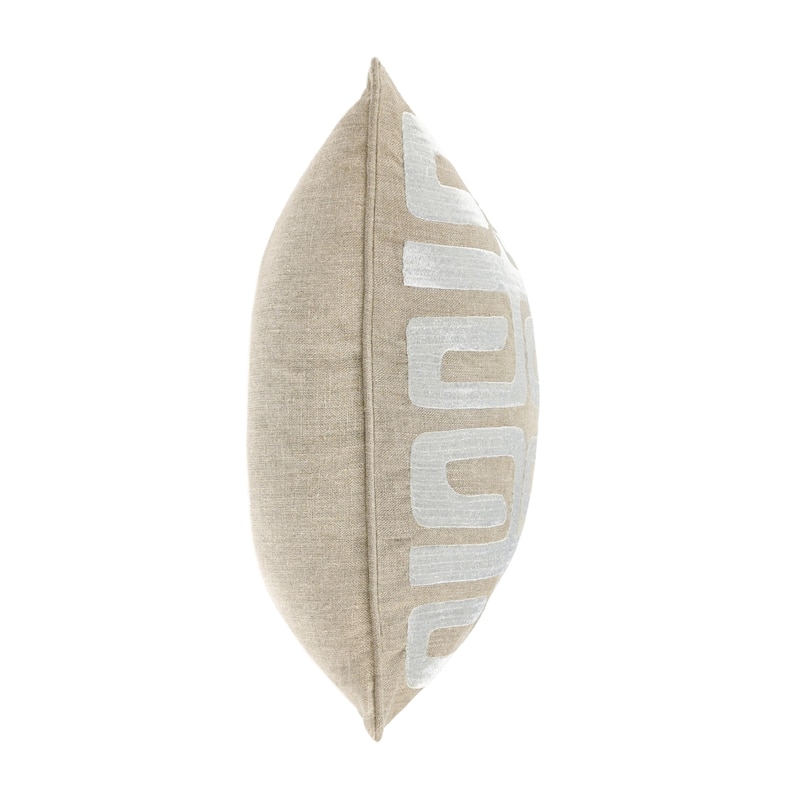 Villa by Classic Home Zelo Linen Blend Throw Pillow