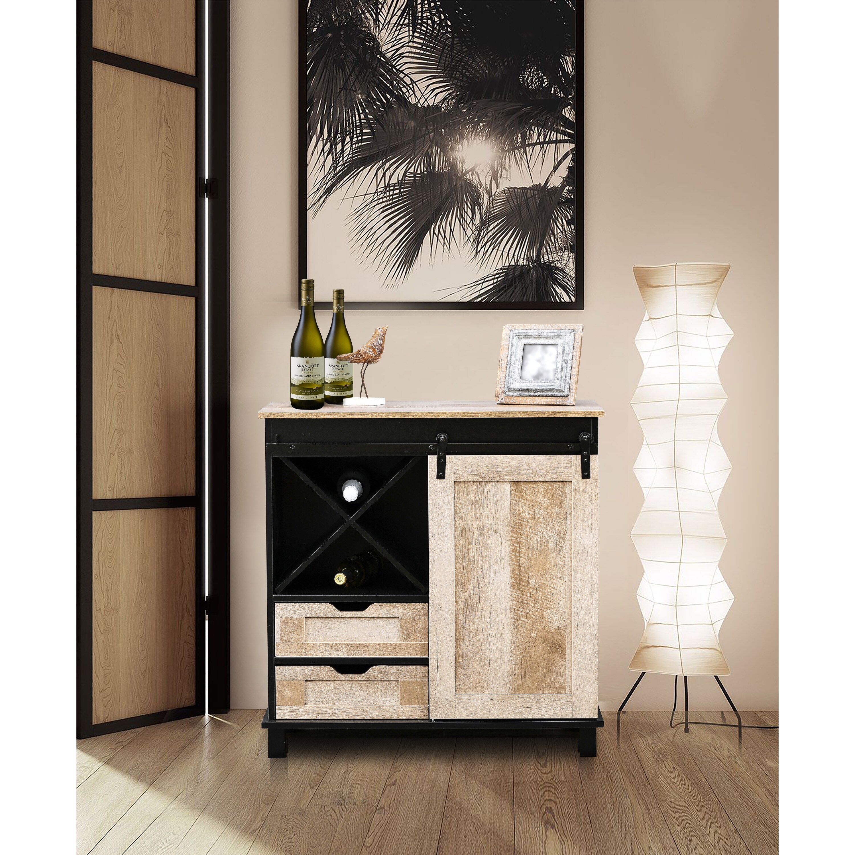 Oak furniture land wine rack sales