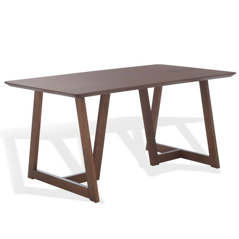 SAFAVIEH Couture Leroux Rectangle Wood Dining Table - 63"W x 35"D x 30"H