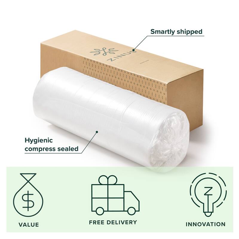 Priage by ZINUS 8-inch Ultima Memory Foam Mattress with Green Tea