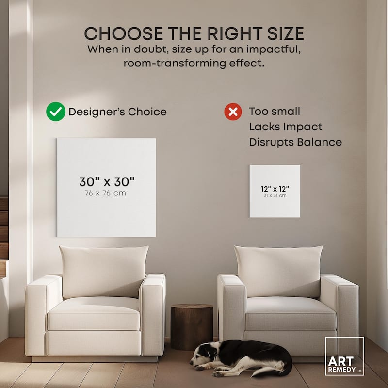 Sienna Shift Canvas by Art Remedy