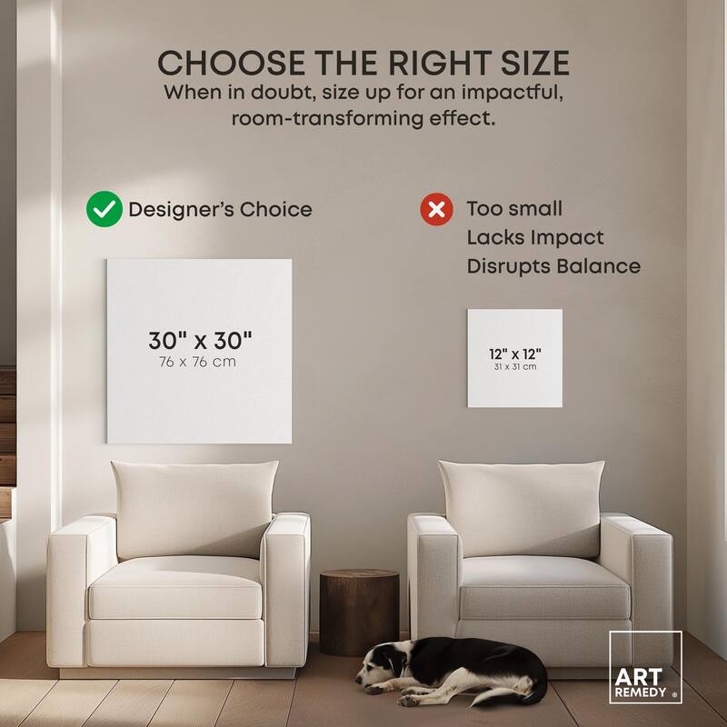 Simple Glam Collection Canvas by Art Remedy