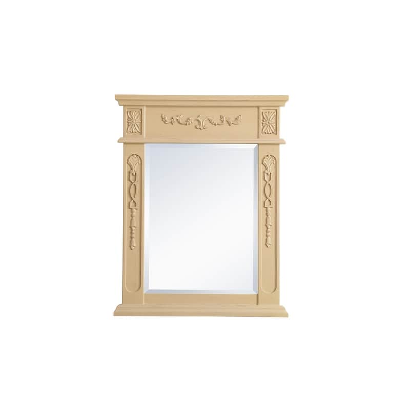 Elegant Lighting Antique Beige Vanity Mirror (22" x 28")
