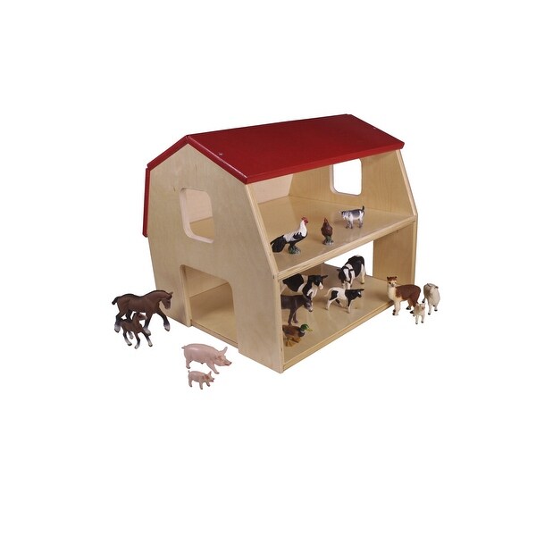 red toy barn