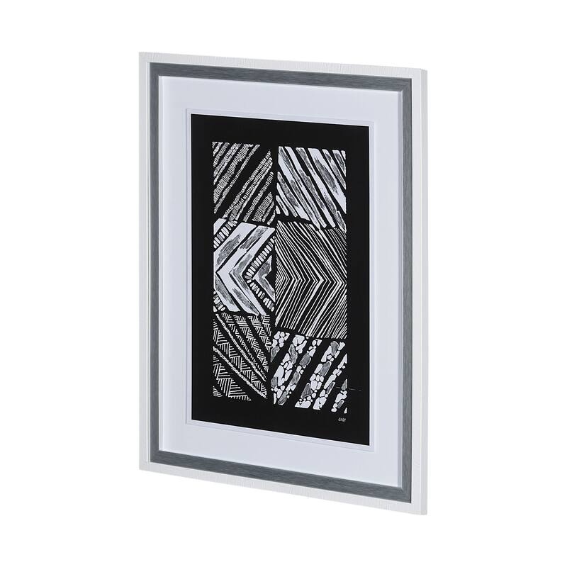 Maze I Framed Art Print