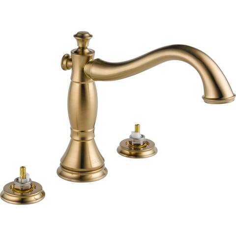 Delta Cassidy Deck Mounted Roman Tub Filler Trim - Handles and