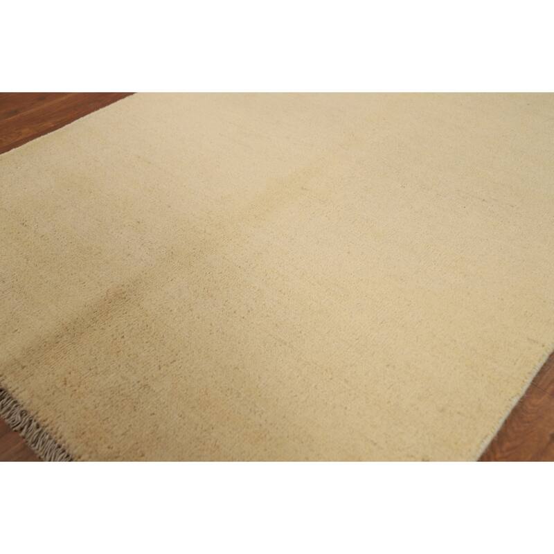 Gabbeh Oriental Accent Rug Hand-Knotted Wool Carpet - 2'8"x 4'1"