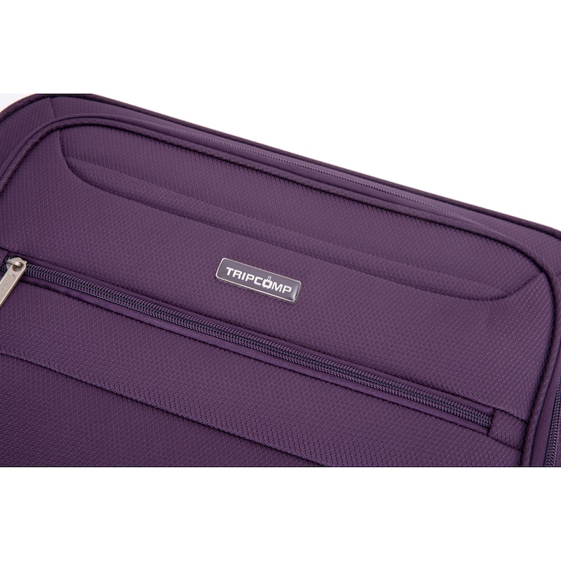 Carry On Luggage Sets 3 Piece, Softshell Lightweight Durable Suitcase with Spinner Wheels and Alloy Zipper, for Men Women