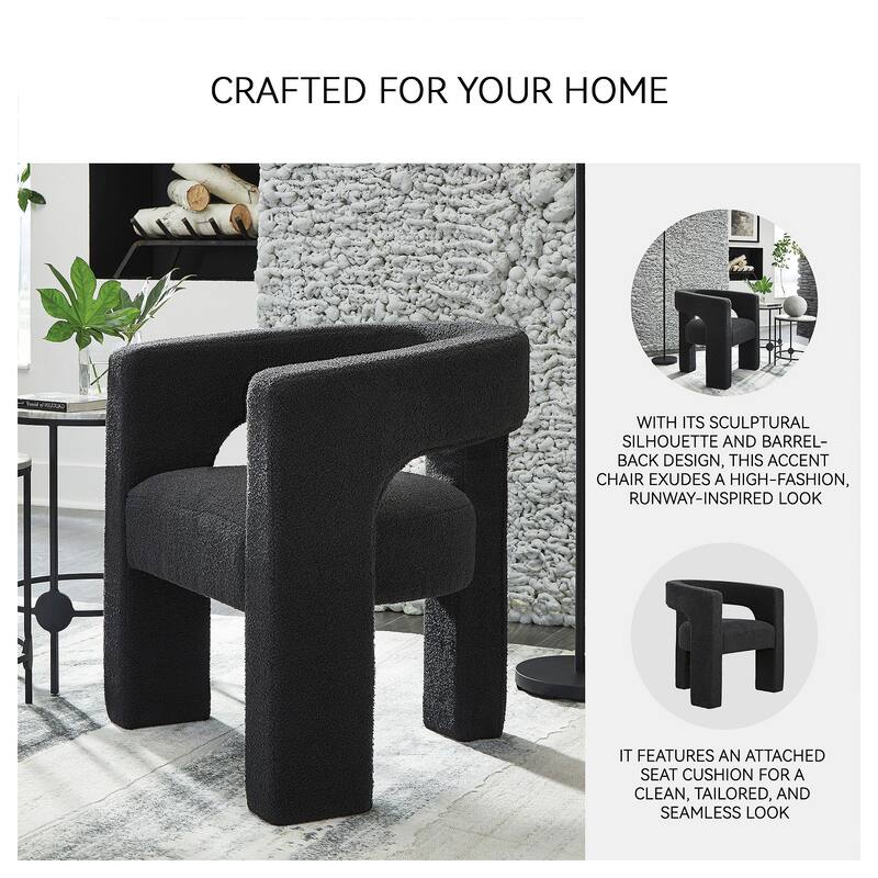 Signature Design by Ashley Landick Accent Chair - 29.25" W x 24.25" D x 30" H