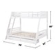 preview thumbnail 18 of 18, Twin over Full Bunk Bed with Ladder and 2 Underbed Drawers