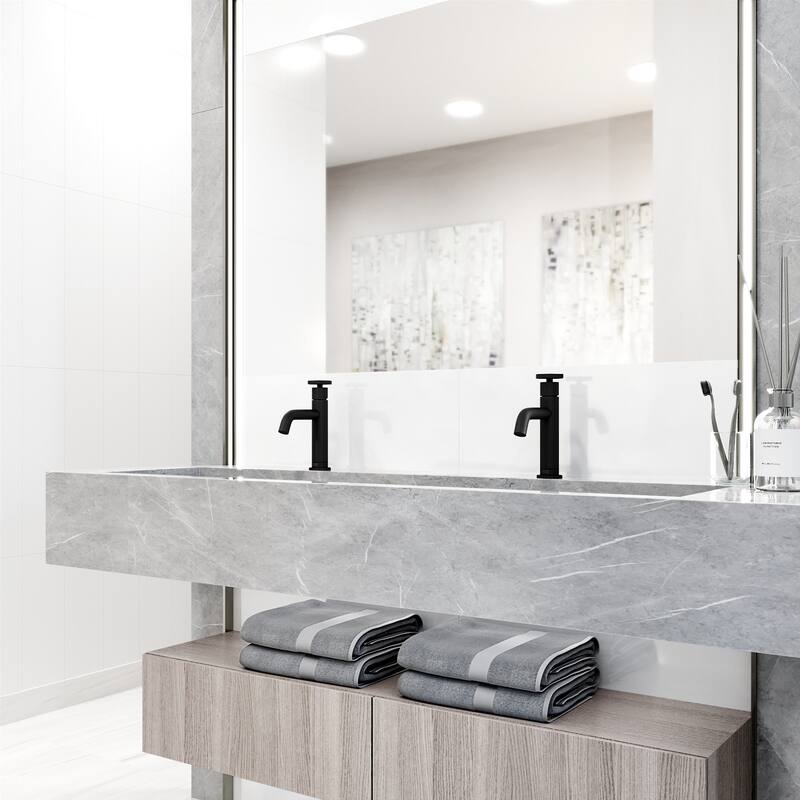 Vigo VG01050 Ruxton 1.2 GPM 8" H Single Handle Single Hole Bathroom