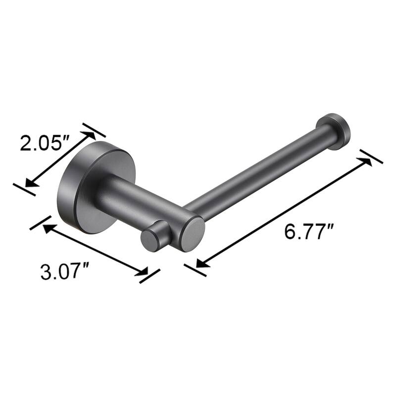 Bathroom Toilet Paper Holder Wall Mounted Toilet Roll Holder for Bathroom, Kitchen, Hotel, Washroom 1 Pack