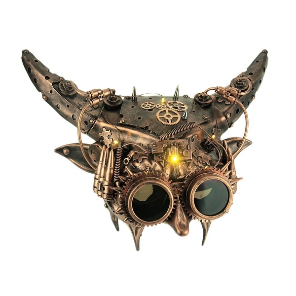 Shop Mechanical Devil Light Up Adult Horned Steampunk Demon