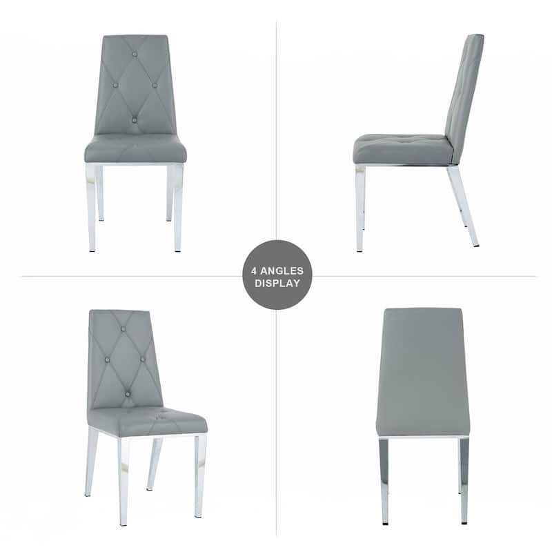 PU Dining Chair(set of 2)