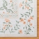 preview thumbnail 26 of 173, Gertmenian Crystal Print Soft Flat Pile Polyester Slip Resistant Washable Indoor Printed Area Rug Collection
