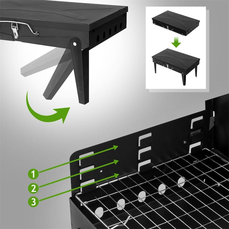 Barbecue Grill Outdoor Portable Charcoal Grill