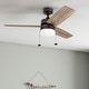 preview thumbnail 1 of 13, Copper Grove Glenfaba 42-inch Espresso Ceiling Fan with 3 Barnwood Blades 42-inch - Espresso - Hardwired