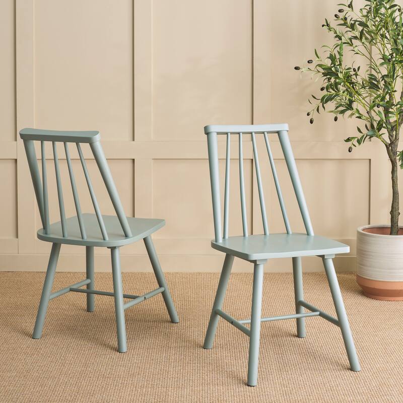 SAFAVIEH HOME Analin Dining Chair (Set of 2) - 18"W x 21"D x 33"H