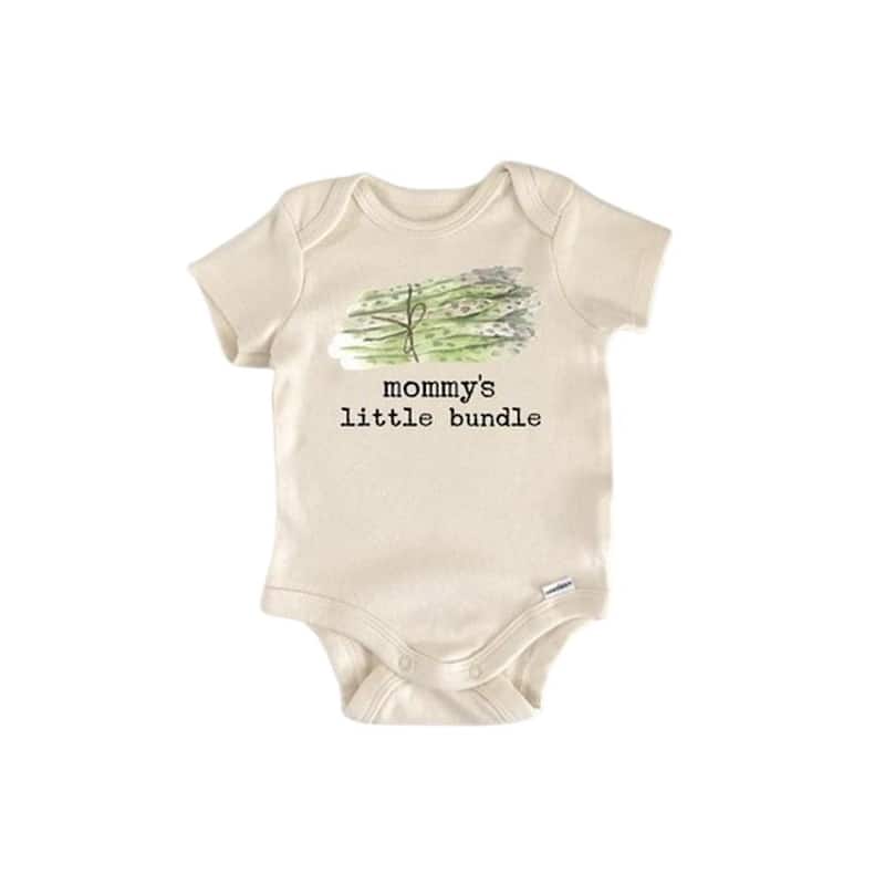 Asparagus Vegan Vegetable - Baby Boy Girl Clothes Infant Bodysuit Funny Cute Newborn
