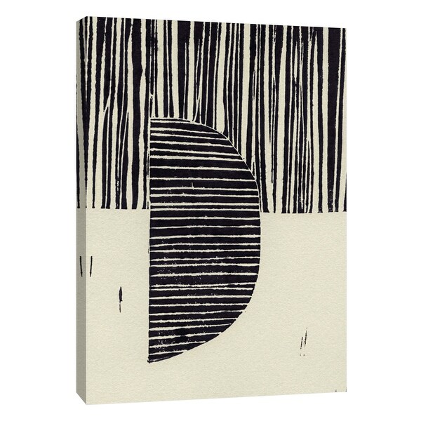 PTM Images 9-109076 PTM Canvas Collection 10" x 8" - "Abstract Linocut B" Giclee Abstract Art Print on Canvas
